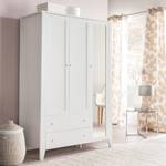 Armoire Mallund II (avec miroir) Blanc