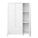 Armoire Mallund II (avec miroir) Blanc