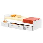 Letto con cassetti Boro Bianco