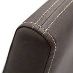 Gestoffeerde stoelen Alessia kunstleer - Bruin/donkerbruin beukenhoutkleurig