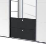 Combikast Kombino Wit / Grijs-metallic - Breedte: 226 cm