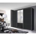 Armoire Kombino Gris métallisé - Largeur : 226 cm