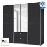 Armoire Kombino Gris métallisé - Largeur : 226 cm