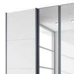 Armoire Kombino Blanc / Imitation chêne de Riviera - Largeur : 226 cm