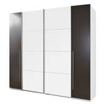 Armoire mixte Semitau Blanc / Lave - Largeur : 270 cm