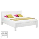 Lit confortable Utrecht I Tête de lit haute - Blanc alpin - 160 x 200cm