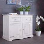 Dressoir Zacateca met 2 deuren - massief grenenhout - wit