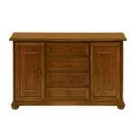 Dressoir Arabella deels massief ayoushout - antiek bruin