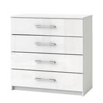 Commode Argy Blanc perle / Blanc brillant