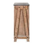 Dressoir Beton II deels massief acaciahout/betonnen look - Grijs - Grijs