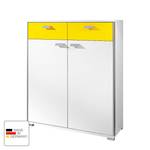 Commode Bolton II Blanc / Jaune soleil