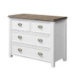 Commode Chateau I wit/San Remo eikenhouten look