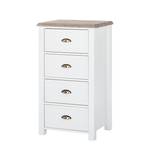 Commode Chateau IV wit/San Remo eikenhouten look