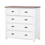 Commode Chateau V wit/San Remo eikenhouten look