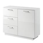 Commode Delphina VI (éclairage fourni) Blanc brillant