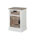 Cassettiera Beach House N0.01 Bianco - Legno/Effetto - 45 x 65 x 35 cm