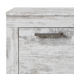 Commode Gola II witte grenenhouten look - geveegd