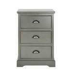 Commode Griffin massief grenenhout grijs