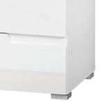 Commode Larado II Blanc brillant / Blanc