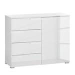 Commode Larado V Blanc brillant / Blanc