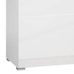 Commode Larado VII Blanc brillant / Blanc