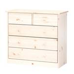 Commode Lennart IV Pin massif - Blanc