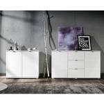 Sideboard Mamberg III Hochglanz Weiß / Weiß