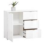 Buffet Mamberg II Blanc brillant / Blanc