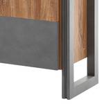 Kast Marton II Stirling eikenhouten look/licht antracietkleurig