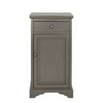 Commode Mila Pin massif - Gris