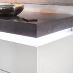 Kast Namona II incl. verlichting - Concrete look/Wit