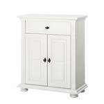 Commode Nolan Pin noueux massif - Lasure blanche