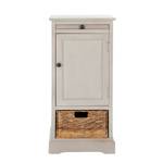 Commode Raven Pin massif - Taupe / Beige