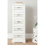 Commode Sarina Pin massif - Blanc