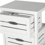 Commode Sarina Pin massif - Blanc