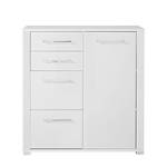 Dressoir Silkeborg III hoogglans wit