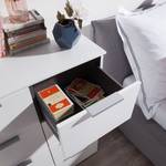 Commode SKØP IX Blanc alpin / Blanc brillant - Aluminium