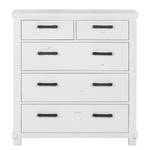 Commode South Hampton deels massief acaciahout - wit