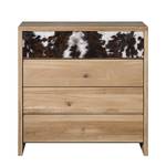 Commode St. Moritz massief wild eikenhout