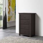 Commode Straightly I Pin massif - Marron