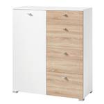 Kast Vestby I Wit/lichte San Remo eikenhouten look