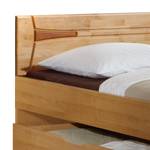 Kompaktbett Florenz Erle teilmassiv - 180 x 200cm - 1 Bettkasten