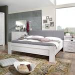 Compact bed Madrid Witte eikenhouten look - Basalt - 200 x 200cm