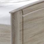 Lit compact Manacor Imitation chêne brut de sciage - 180 x 200cm - Pas de tiroir de lit