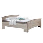 Bed Manacor Grof gezaagd eikenhouten look - 180 x 200cm - Geen opbergruimte