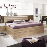 Bed Rasa Sonoma eikenhouten look/alpinewit - 100 x 200cm - Zonder verlichting