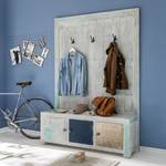 Compacte garderobe Santorini massief mangohout