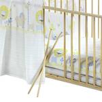 Komplettbett Classic Line Buche massiv/Textil - Natur/Gelb