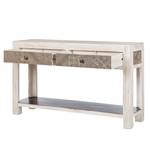 Console Goa Acacia massif Blanc