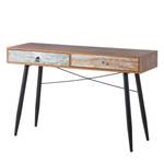 Console Ealing Bleu / Imitation sheesham